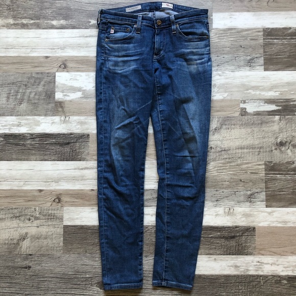 AG Adriano Goldschmied The Legging Ankle Super Skinny Ankle Medium Wash Denim - Picture 3 of 15